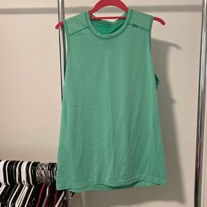Mens Lululemon Metal Vent Tech Tank Green Size Medium